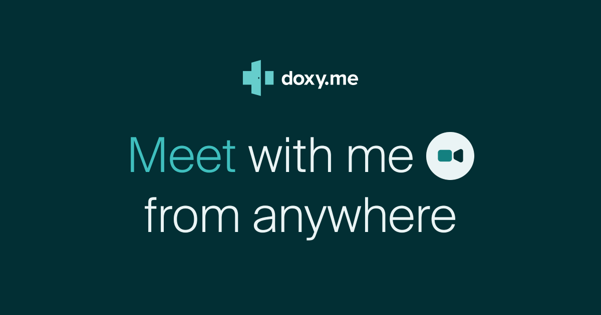 Meet with me from anywhere — Doxy.me